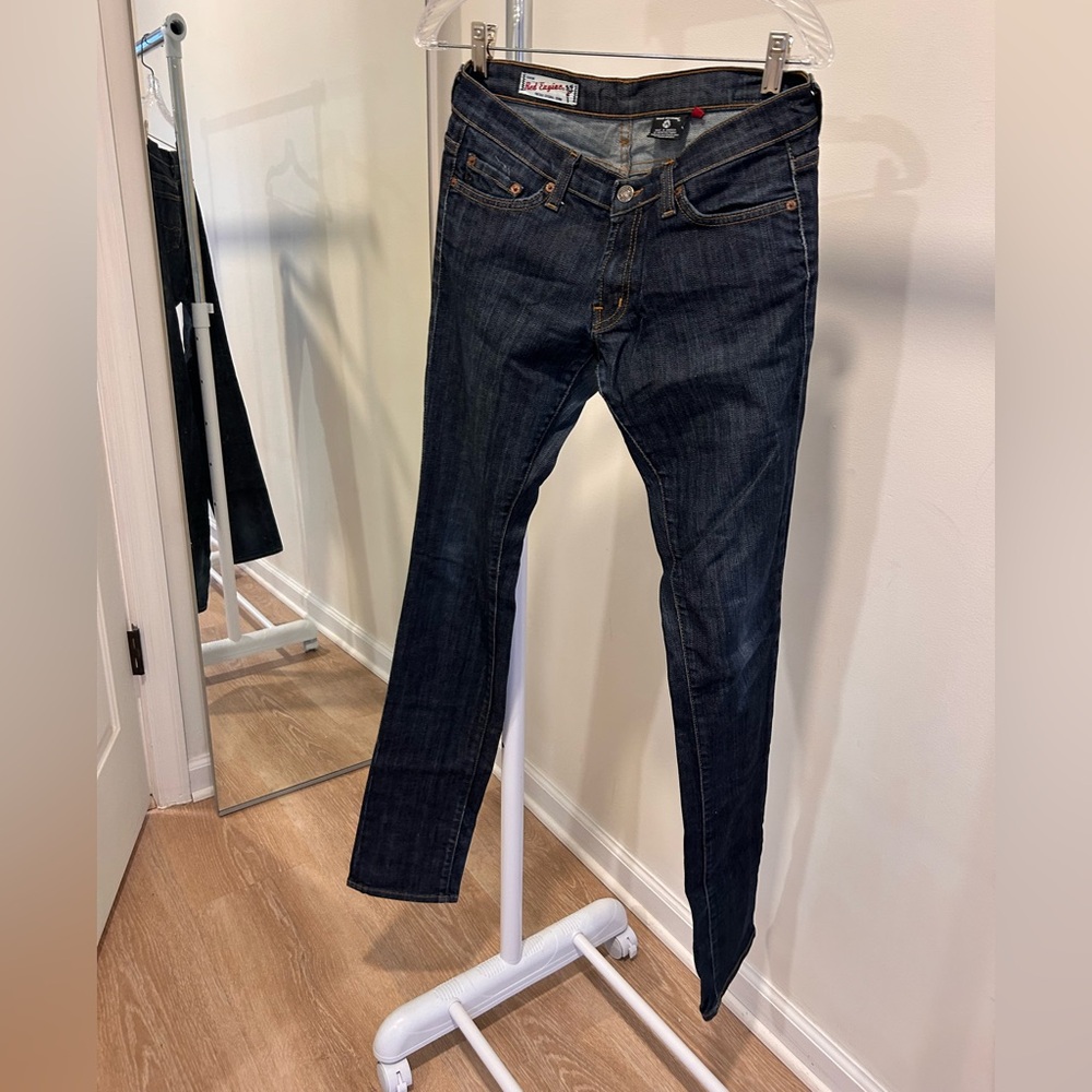 Red Engine Men's Dark Blue Skinny Jeans